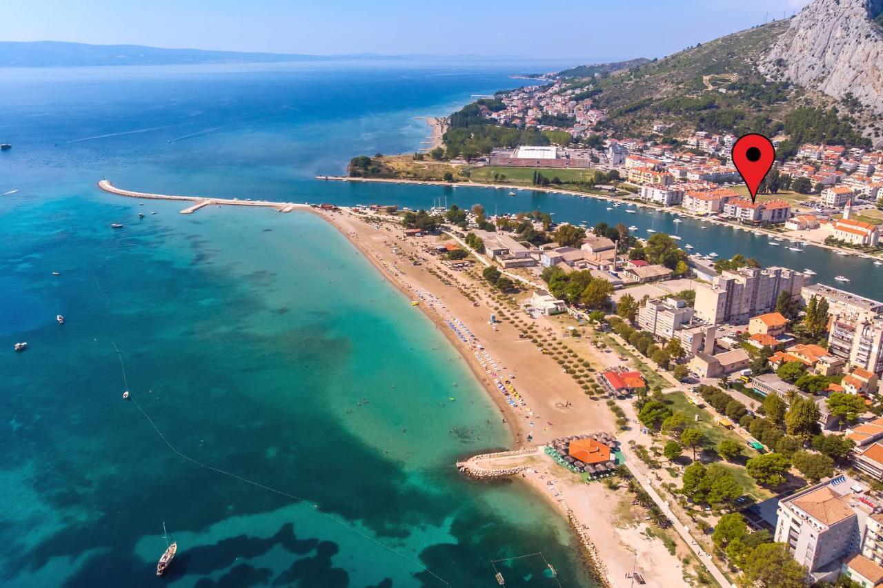 Apartmani Ribnjak Seka Omiš Eksteriør bilde